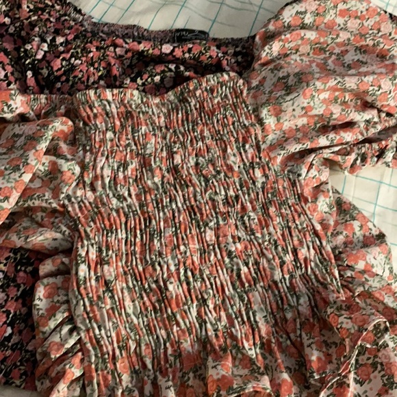 Puff sleeve crop top - Picture 4 of 4